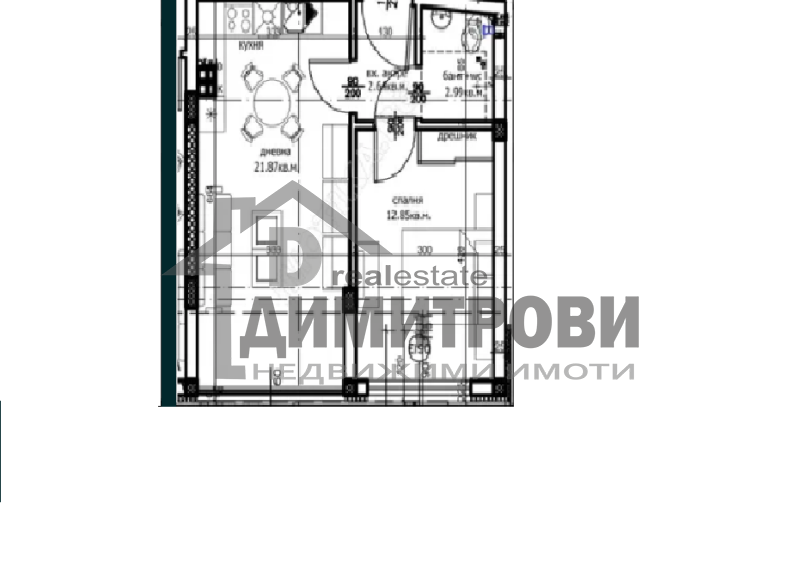 Продава 2-стаен апартамент,кв.Левски